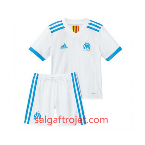 Olympique de Marseille Fodboldtrøjer Børn Hjemmebanesæt 2017/18 Kort ærmer Olympique de Marseille Fodboldtrøjer Børn Hjemmebanesæt 2017/18 Kort ærmer