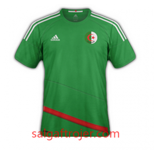 Algeriet Fodboldtrøjer Udebanesæt 2016/17 Kort ærmer Algeriet Fodboldtrøjer Udebanesæt 2016/17 Kort ærmer