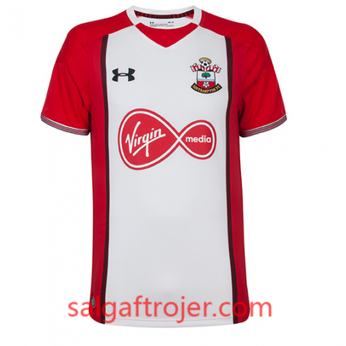 Southampton Fodboldtrøjer Hjemmebanesæt 2017/18 Kort ærmer Southampton Fodboldtrøjer Hjemmebanesæt 2017/18 Kort ærmer