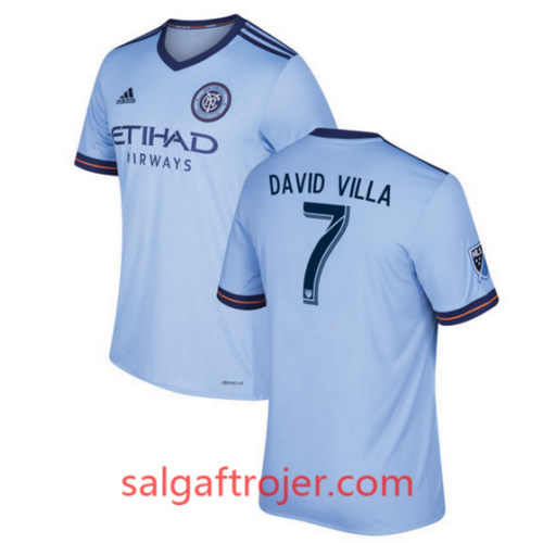 New York City FC Fodboldtrøjer David Villa Hjemmebanesæt 2017/18 Kort ærmer New York City FC Fodboldtrøjer David Villa Hjemmebanesæt 2017/18 Kort ærmer