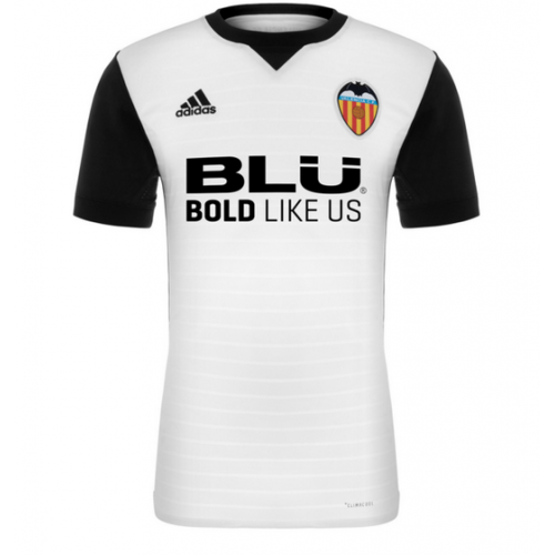 Valencia CF Fodboldtrøjer Hjemmebanesæt 2017/18 Kort ærmer Valencia CF Fodboldtrøjer Hjemmebanesæt 2017/18 Kort ærmer