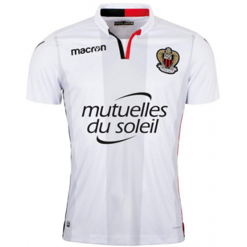 OGC Nice Fodboldtrøjer Udebanesæt 2017/18 Kort ærmer OGC Nice Fodboldtrøjer Udebanesæt 2017/18 Kort ærmer