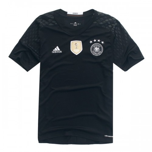 Tyskland Fodboldtrøjer Målmand Euro 2016 Kort ærmer Tyskland Fodboldtrøjer Målmand Euro 2016 Kort ærmer
