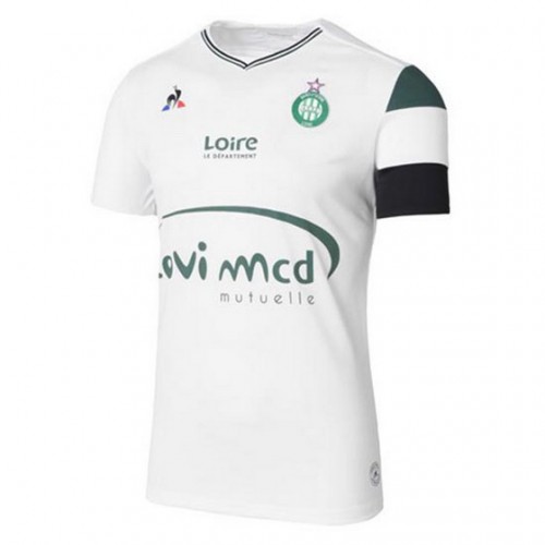Saint-Étienne Fodboldtrøjer Udebanesæt 2017/18 Kort ærmer Saint-Étienne Fodboldtrøjer Udebanesæt 2017/18 Kort ærmer