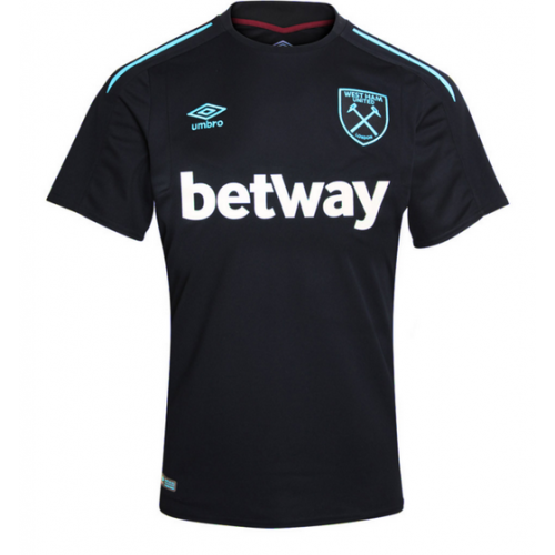 West Ham Fodboldtrøjer Udebanesæt 2017/18 Kort ærmer West Ham Fodboldtrøjer Udebanesæt 2017/18 Kort ærmer