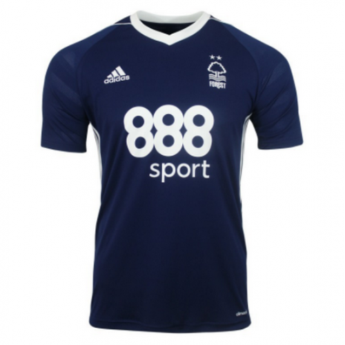 Nottingham Forest Fodboldtrøjer Udebanesæt 2017/18 Kort ærmer Nottingham Forest Fodboldtrøjer Udebanesæt 2017/18 Kort ærmer