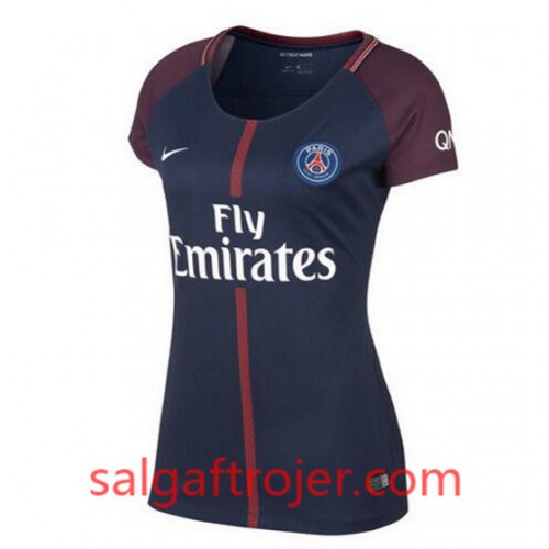 Paris Saint-Germain Fodboldtrøjer Dame Hjemmebanesæt 2017/18 Kort ærmer Paris Saint-Germain Fodboldtrøjer Dame Hjemmebanesæt 2017/18 Kort ærmer