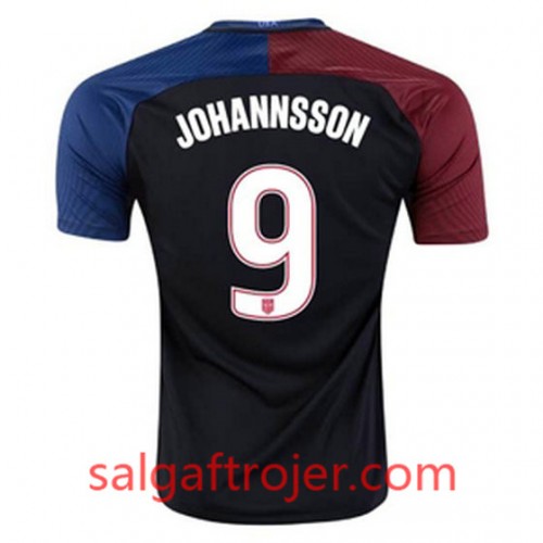 USA Fodboldtrøjer JOHANNSSON Udebanesæt 2016/17 Kort ærmer USA Fodboldtrøjer JOHANNSSON Udebanesæt 2016/17 Kort ærmer