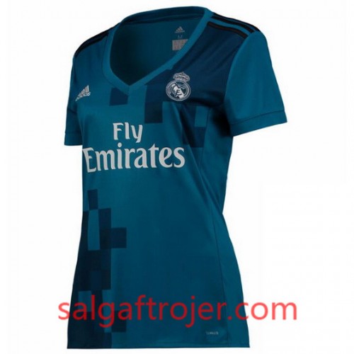 Real Madrid Fodboldtrøjer Dame 3. sæt 2017/18 Kort ærmer Real Madrid Fodboldtrøjer Dame 3. sæt 2017/18 Kort ærmer