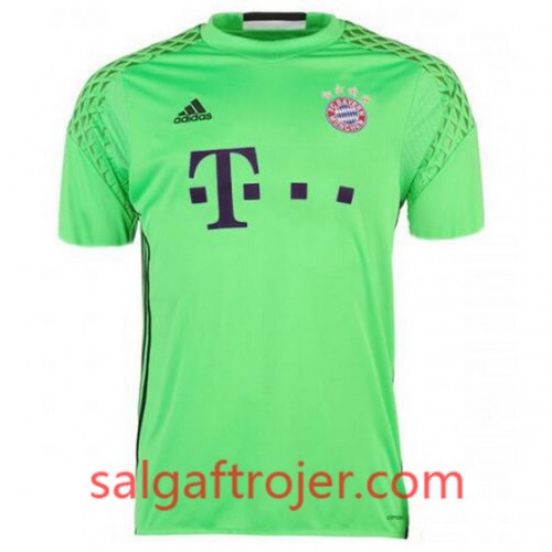 FC Bayern München Fodboldtrøjer Målmand Udebanesæt 2017/18 Kort ærmer FC Bayern München Fodboldtrøjer Målmand Udebanesæt 2017/18 Kort ærmer