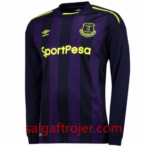 Everton Fodboldtrøjer 3. sæt 2017/18 Langærmet Everton Fodboldtrøjer 3. sæt 2017/18 Langærmet