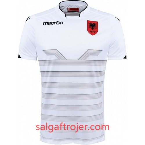 Albanien Fodboldtrøjer Udebanesæt Euro 2016 Kort ærmer Albanien Fodboldtrøjer Udebanesæt Euro 2016 Kort ærmer