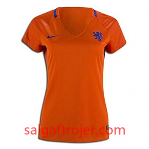 Holland Fodboldtrøjer Dame Hjemmebanesæt 2016/17 Kort ærmer Holland Fodboldtrøjer Dame Hjemmebanesæt 2016/17 Kort ærmer