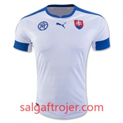 Slovakiet Fodboldtrøjer Hjemmebanesæt Euro 2016 Kort ærmer Slovakiet Fodboldtrøjer Hjemmebanesæt Euro 2016 Kort ærmer