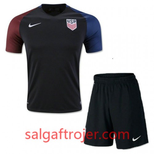 USA Fodboldtrøjer Børn Udebanesæt 2016/17 Kort ærmer USA Fodboldtrøjer Børn Udebanesæt 2016/17 Kort ærmer