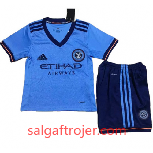 New York City FC Fodboldtrøjer Børn Hjemmebanesæt 2017/18 Kort ærmer New York City FC Fodboldtrøjer Børn Hjemmebanesæt 2017/18 Kort ærmer