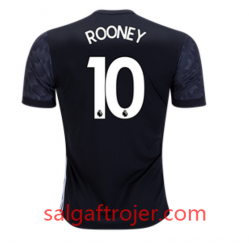 Manchester United Fodboldtrøjer ROONEY Udebanesæt 2017/18 Kort ærmer Manchester United Fodboldtrøjer ROONEY Udebanesæt 2017/18 Kort ærmer