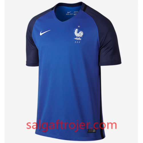 Frankrig Fodboldtrøjer Hjemmebanesæt Euro 2016 Kort ærmer Frankrig Fodboldtrøjer Hjemmebanesæt Euro 2016 Kort ærmer