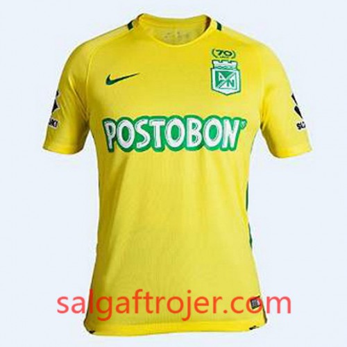 Atlético Nacional Fodboldtrøjer Udebanesæt 2017/18 Kort ærmer Atlético Nacional Fodboldtrøjer Udebanesæt 2017/18 Kort ærmer
