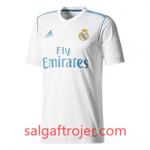 Real Madrid Fodboldtrøjer Hjemmebanesæt 2017/18 Kort ærmer Real Madrid Fodboldtrøjer Hjemmebanesæt 2017/18 Kort ærmer