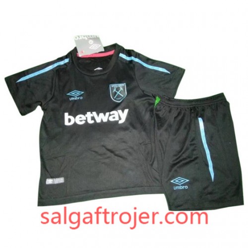 West Ham Fodboldtrøjer Børn Udebanesæt 2017/18 Kort ærmer West Ham Fodboldtrøjer Børn Udebanesæt 2017/18 Kort ærmer