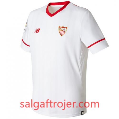 Sevilla FC Fodboldtrøjer Hjemmebanesæt 2017/18 Kort ærmer Sevilla FC Fodboldtrøjer Hjemmebanesæt 2017/18 Kort ærmer