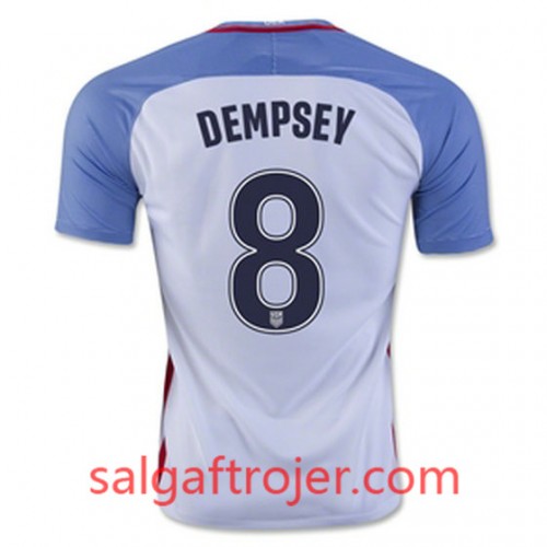 USA Fodboldtrøjer Dempsey Hjemmebanesæt 2016/17 Kort ærmer USA Fodboldtrøjer Dempsey Hjemmebanesæt 2016/17 Kort ærmer