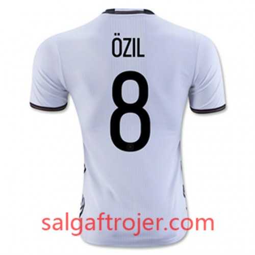 Tyskland Fodboldtrøjer OZIL Hjemmebanesæt Euro 2016 Kort ærmer Tyskland Fodboldtrøjer OZIL Hjemmebanesæt Euro 2016 Kort ærmer