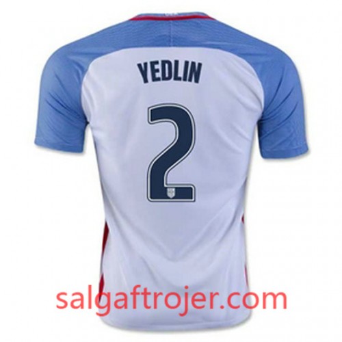 USA Fodboldtrøjer YEDLIN Hjemmebanesæt 2016/17 Kort ærmer USA Fodboldtrøjer YEDLIN Hjemmebanesæt 2016/17 Kort ærmer