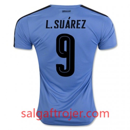 Uruguay Fodboldtrøjer Luis Suárez Hjemmebanesæt 2016/17 Kort ærmer Uruguay Fodboldtrøjer Luis Suárez Hjemmebanesæt 2016/17 Kort ærmer