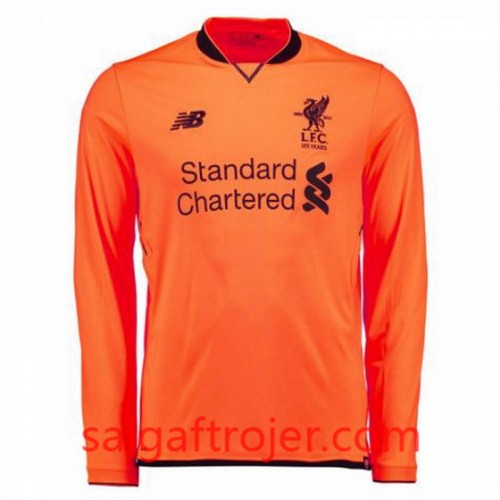 Liverpool Fodboldtrøjer 3. sæt 2017/18 Langærmet Liverpool Fodboldtrøjer 3. sæt 2017/18 Langærmet