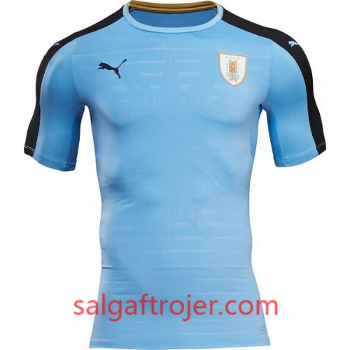 Uruguay Fodboldtrøjer Hjemmebanesæt 2016/17 Kort ærmer Uruguay Fodboldtrøjer Hjemmebanesæt 2016/17 Kort ærmer