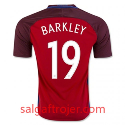 England Fodboldtrøjer BARKLEY Udebanesæt 2016/17 Kort ærmer England Fodboldtrøjer BARKLEY Udebanesæt 2016/17 Kort ærmer