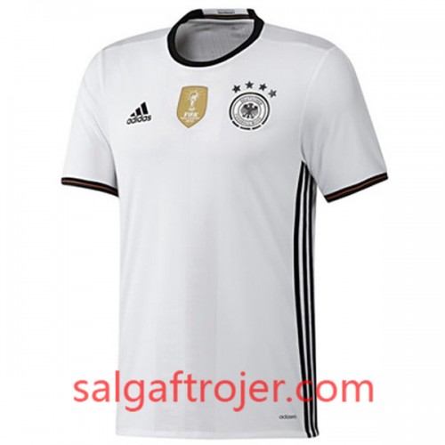 Tyskland Fodboldtrøjer Hjemmebanesæt Euro 2016 Kort ærmer Tyskland Fodboldtrøjer Hjemmebanesæt Euro 2016 Kort ærmer