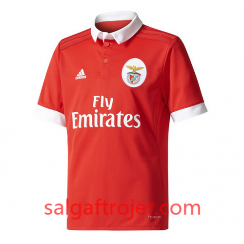 S.L. Benfica Fodboldtrøjer Hjemmebanesæt 2017/18 Kort ærmer S.L. Benfica Fodboldtrøjer Hjemmebanesæt 2017/18 Kort ærmer