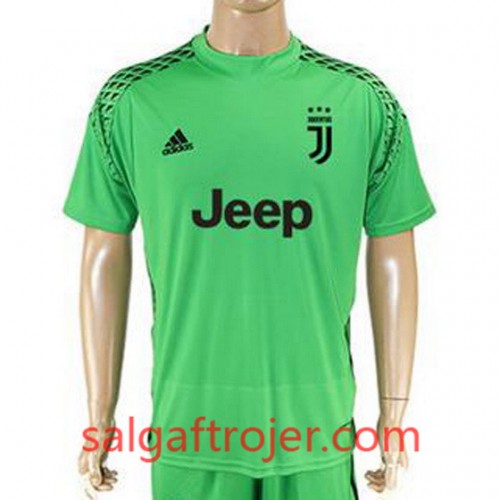 Juventus Fodboldtrøjer Målmand Grøn 2017/18 Kort ærmer Juventus Fodboldtrøjer Målmand Grøn 2017/18 Kort ærmer
