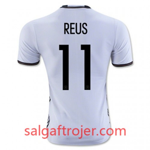 Tyskland Fodboldtrøjer REUS Hjemmebanesæt Euro 2016 Kort ærmer Tyskland Fodboldtrøjer REUS Hjemmebanesæt Euro 2016 Kort ærmer