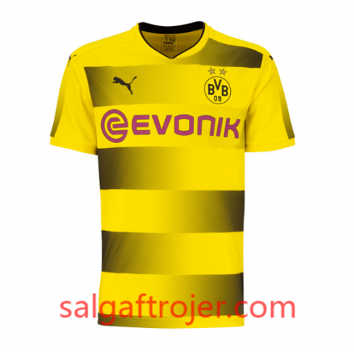 Borussia Dortmund Fodboldtrøjer Hjemmebanesæt 2017/18 Kort ærmer Borussia Dortmund Fodboldtrøjer Hjemmebanesæt 2017/18 Kort ærmer