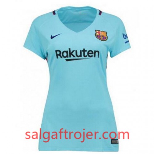 FC Barcelona Fodboldtrøjer Dame Udebanesæt 2017/18 Kort ærmer FC Barcelona Fodboldtrøjer Dame Udebanesæt 2017/18 Kort ærmer