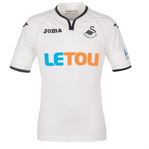 Swansea City Fodboldtrøjer Hjemmebanesæt 2017/18 Kort ærmer Swansea City Fodboldtrøjer Hjemmebanesæt 2017/18 Kort ærmer