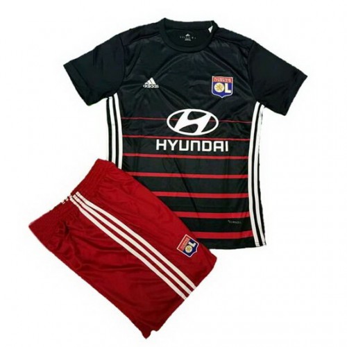 Olympique Lyon Fodboldtrøjer Børn Udebanesæt 2017/18 Kort ærmer Olympique Lyon Fodboldtrøjer Børn Udebanesæt 2017/18 Kort ærmer