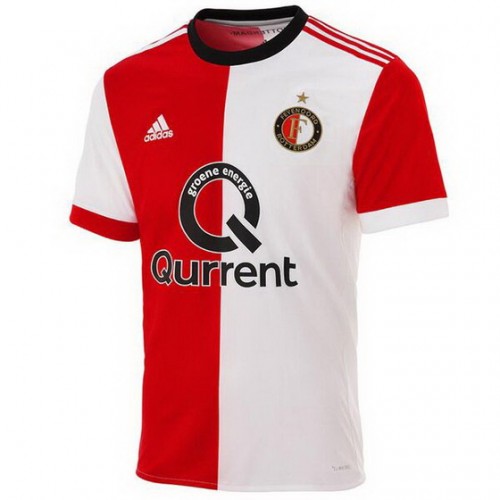 Feyenoord Fodboldtrøjer Hjemmebanesæt 2017/18 Kort ærmer Feyenoord Fodboldtrøjer Hjemmebanesæt 2017/18 Kort ærmer