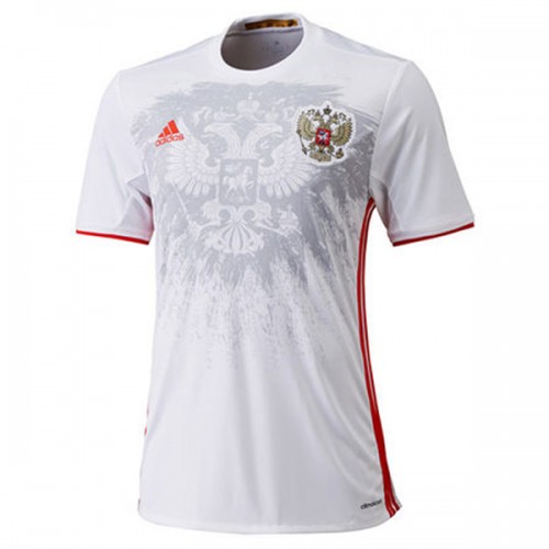 Rusland Fodboldtrøjer Udebanesæt Euro 2016 Kort ærmer Rusland Fodboldtrøjer Udebanesæt Euro 2016 Kort ærmer
