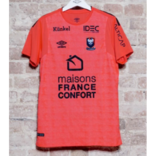 SM Caen Fodboldtrøjer Udebanesæt 2017/18 Kort ærmer SM Caen Fodboldtrøjer Udebanesæt 2017/18 Kort ærmer