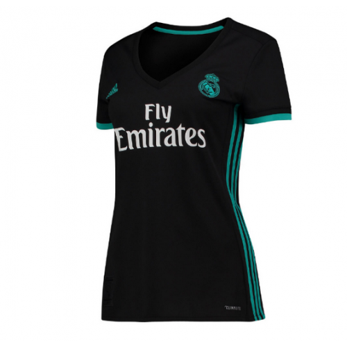 Real Madrid Fodboldtrøjer Dame Udebanesæt 2017/18 Kort ærmer Real Madrid Fodboldtrøjer Dame Udebanesæt 2017/18 Kort ærmer