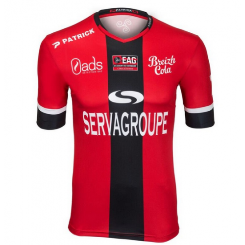 Guingamp Fodboldtrøjer Hjemmebanesæt 2017/18 Kort ærmer Guingamp Fodboldtrøjer Hjemmebanesæt 2017/18 Kort ærmer