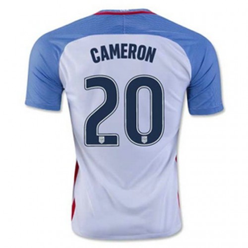USA Fodboldtrøjer CAMERON Hjemmebanesæt 2016/17 Kort ærmer USA Fodboldtrøjer CAMERON Hjemmebanesæt 2016/17 Kort ærmer