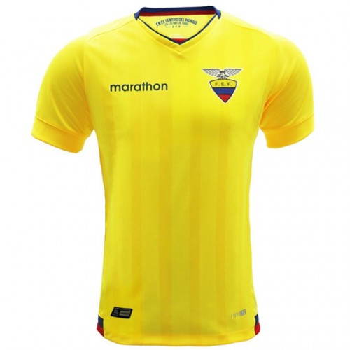 Ecuador Fodboldtrøjer Hjemmebanesæt 2016/17 Kort ærmer Ecuador Fodboldtrøjer Hjemmebanesæt 2016/17 Kort ærmer