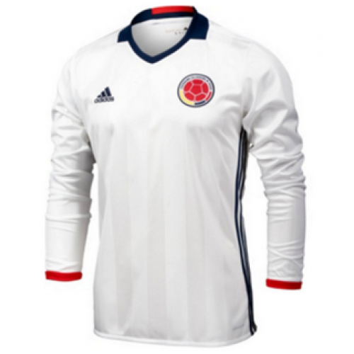 Colombia Fodboldtrøjer Hjemmebanesæt 2016/17 Langærmet Colombia Fodboldtrøjer Hjemmebanesæt 2016/17 Langærmet