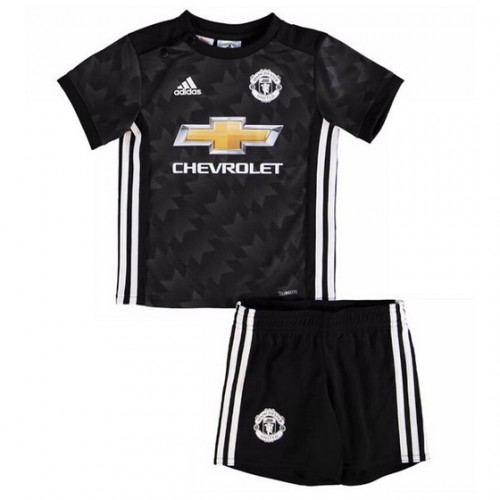 Manchester United Fodboldtrøjer Børn Udebanesæt 2017/18 Kort ærmer Manchester United Fodboldtrøjer Børn Udebanesæt 2017/18 Kort ærmer